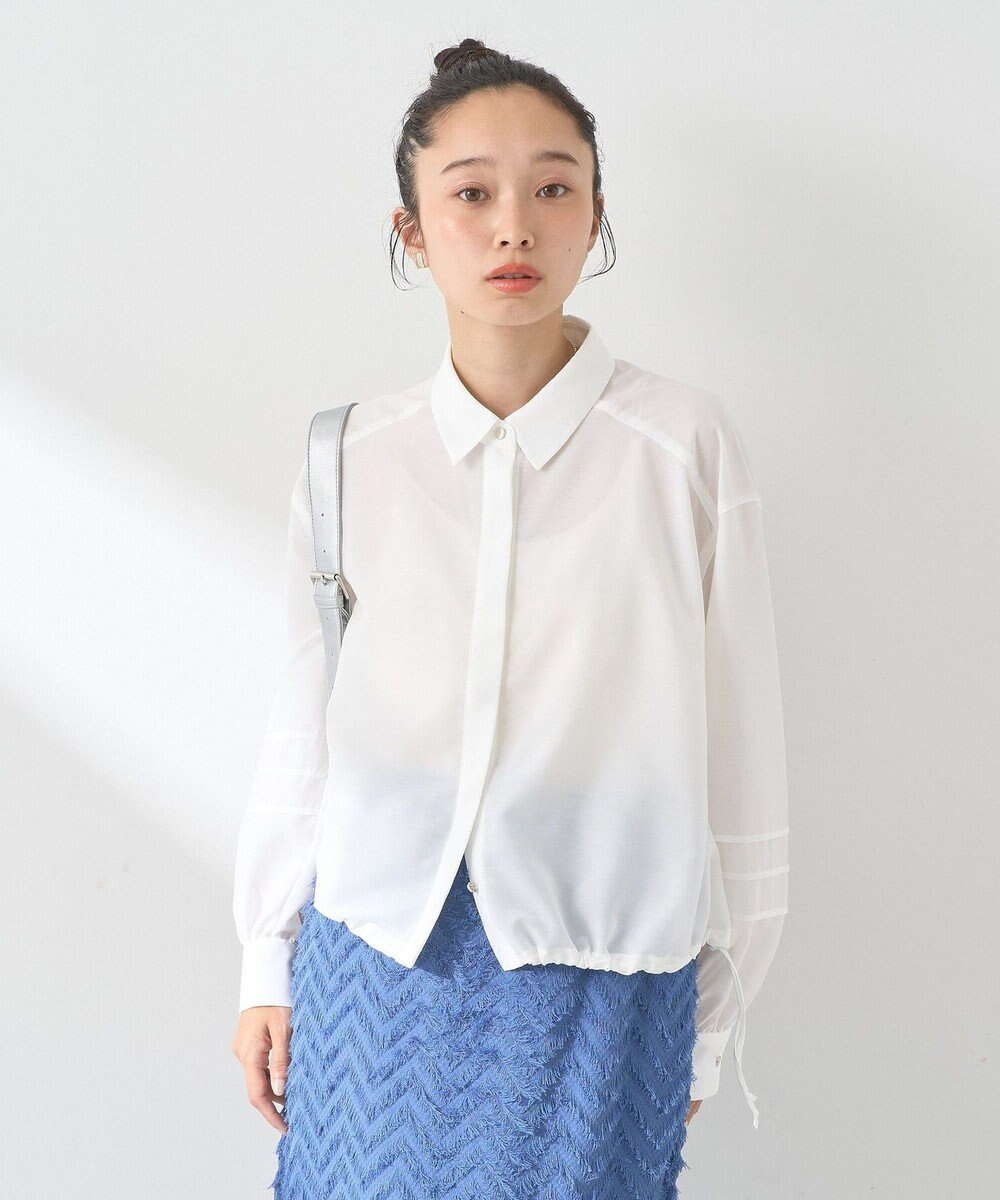 earth music&ecology タックスリーブシャツ 