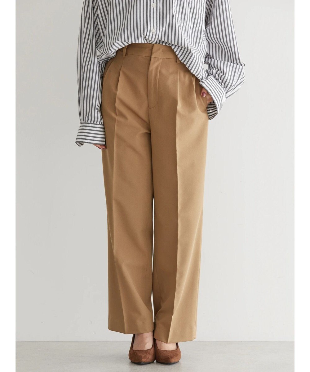 AMERICAN HOLIC 美・美・美あったかタックワイドパンツ 