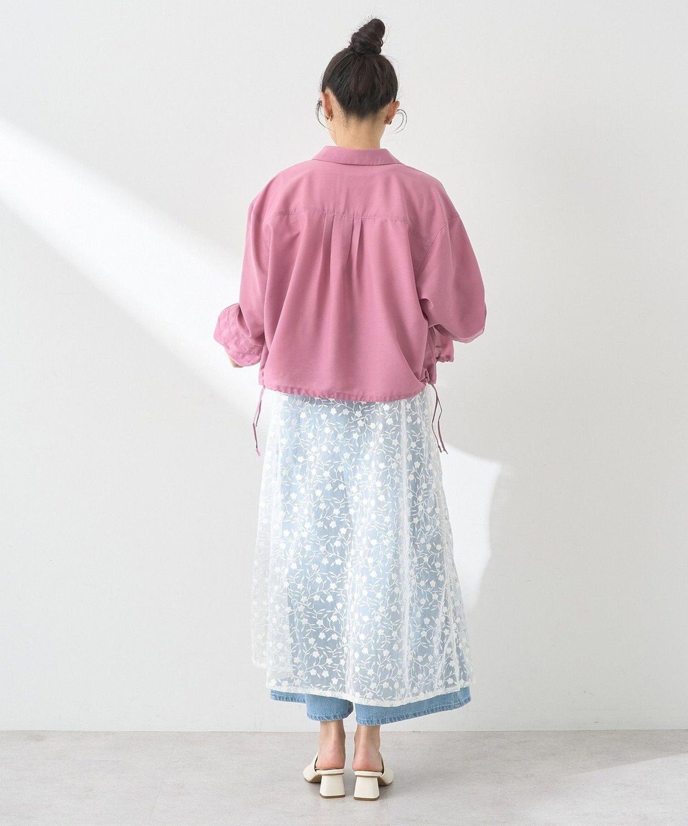 earth music&ecology タックスリーブシャツ 