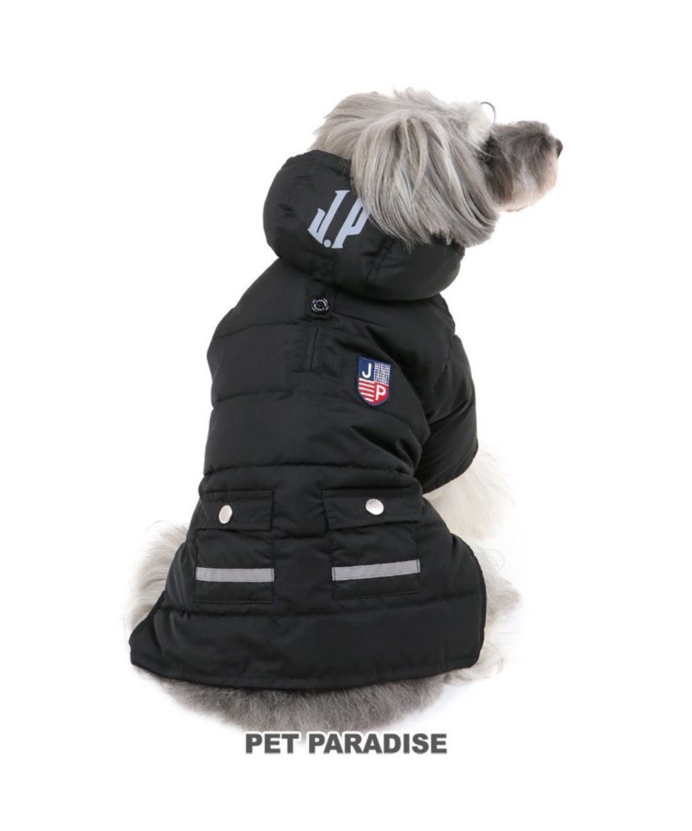 PET PARADISE 犬 服  J.PRESS コート 黒 〔小型犬〕 ペットウエア ペットウェア ドッグウエア ドッグウェア ベビー 超小型犬 小型犬暖かい 黒