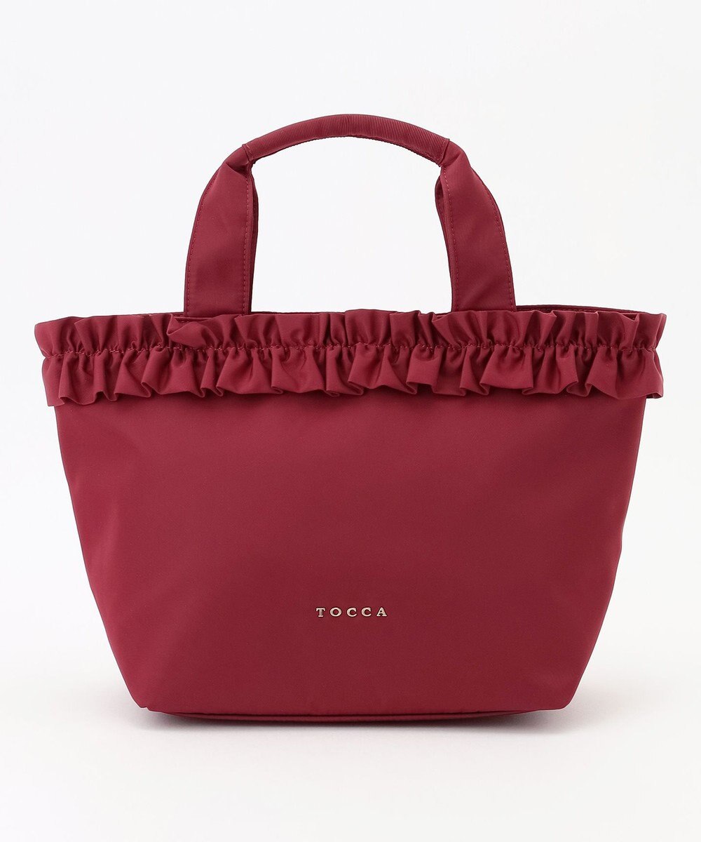 TOCCA 【ショルダー取り外し可能】FRILL GARLAND NYLONTOTE  トートバッグ 