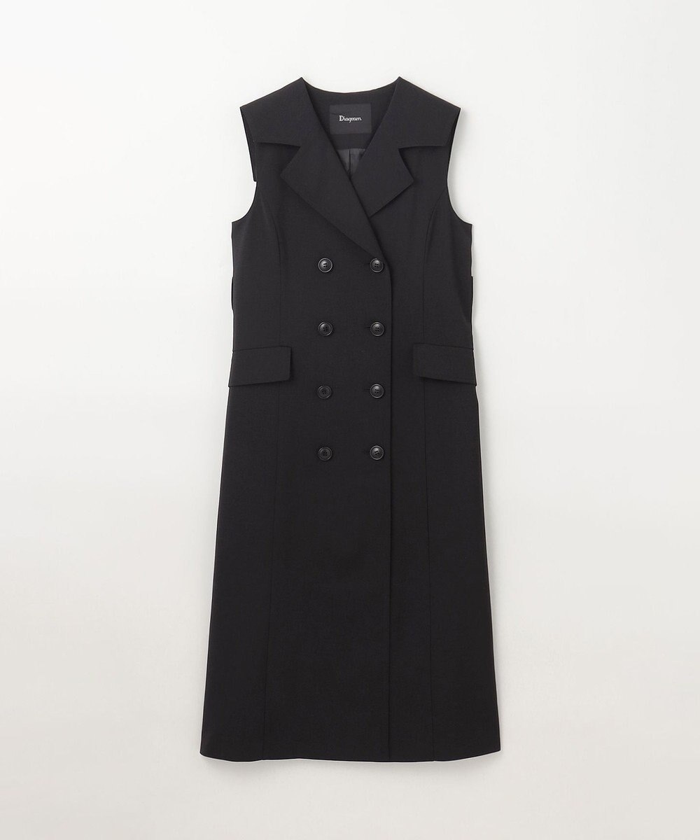 GRACE CONTINENTAL バックプリーツトレンチワンピース 