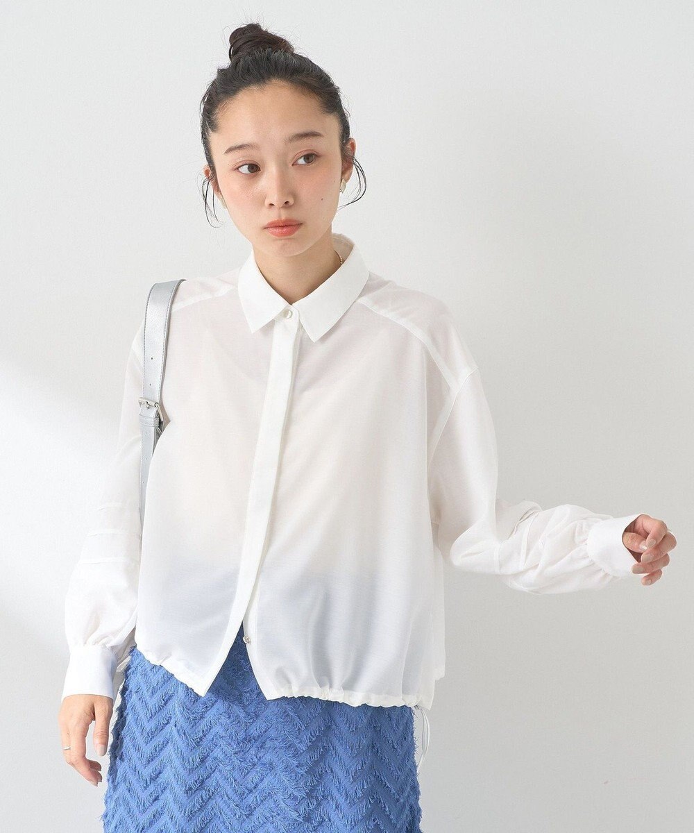 earth music&ecology タックスリーブシャツ 