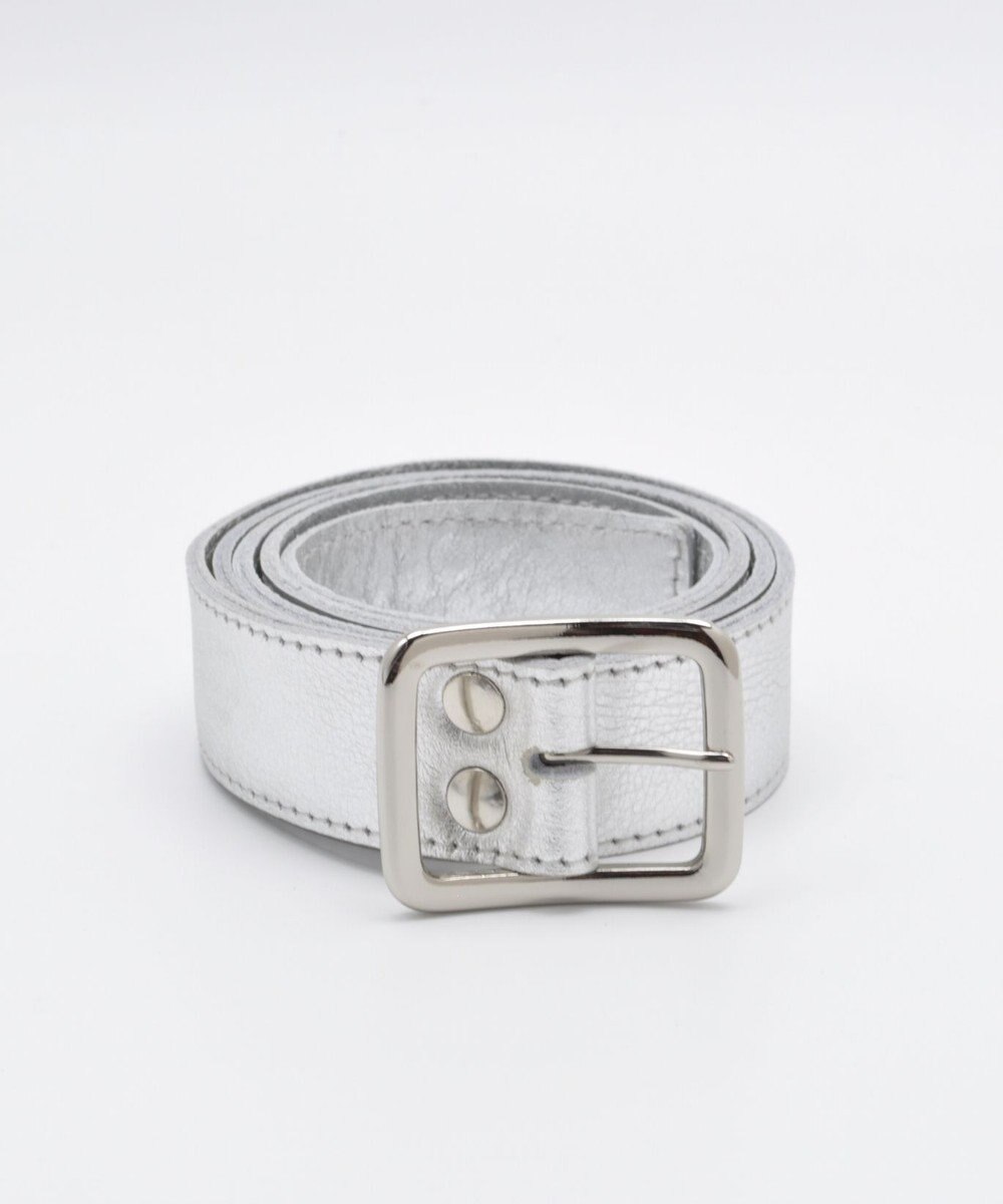 blancle メタリックレザー 幅3cm 長さ110cm ベルト 