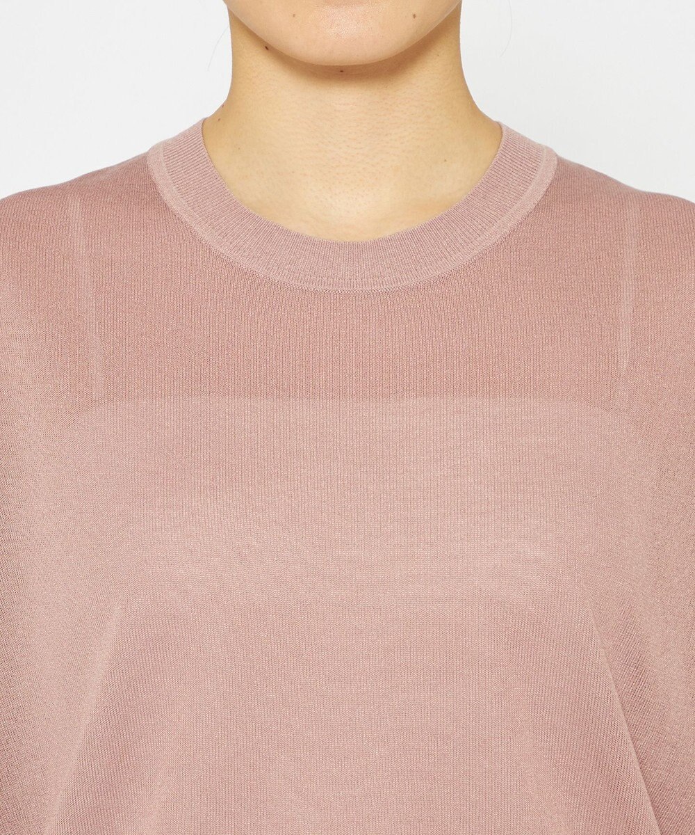 uncrave シアー ニットプルオーバー 