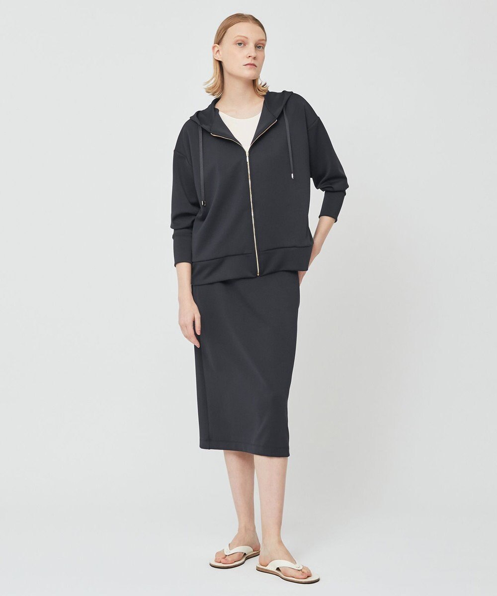 BEIGE， WALNUT / Iラインスカート 