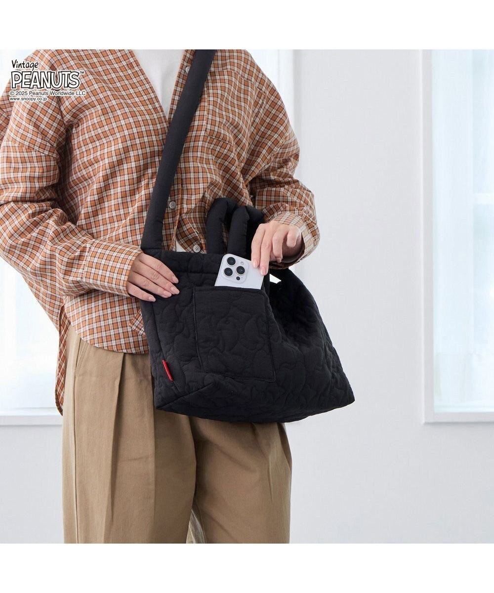 ROOTOTE 8450【スヌーピー】IP.ミディアム.キルト.ピーナッツ-0N 