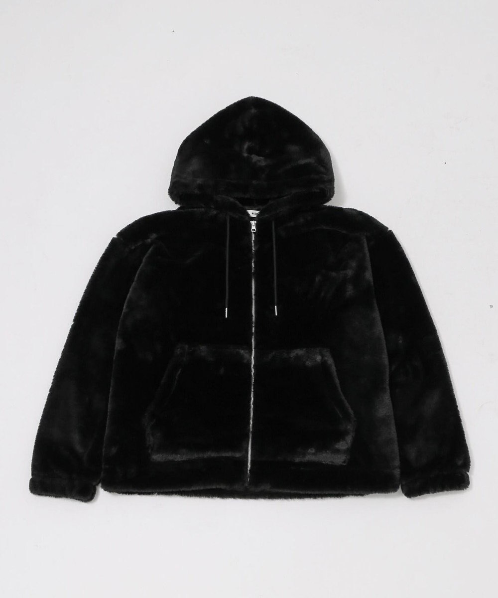 WEGO 【ユニセックス着用ITEM/MLサイズ展開】エコファーグラフィックブルゾン 