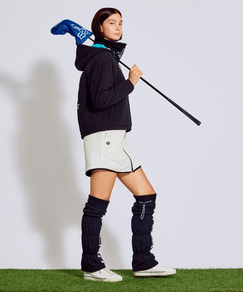 PW CIRCULUS 【撥水加工 / ストレッチ】【WOMEN】キルティング中綿ブルゾン ゴルフウェア レディース 