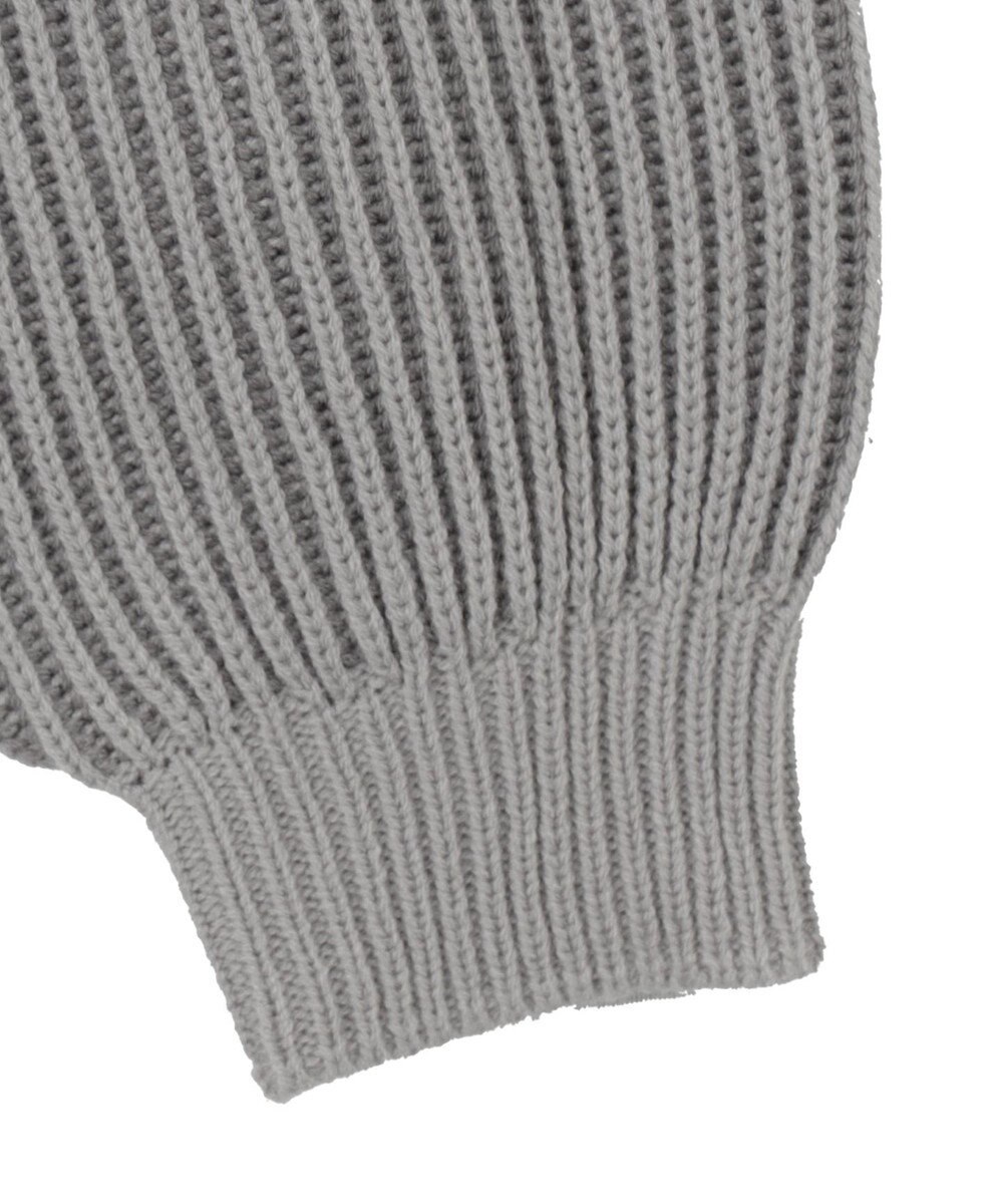 WEGO ダブルジップショートニットブルゾン 