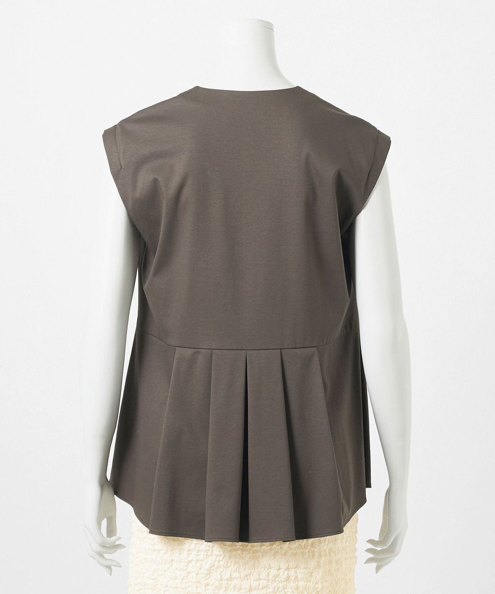 23区 【GOLD LABEL】ファインスムースジャージー カシュクールデザイン カットソー 