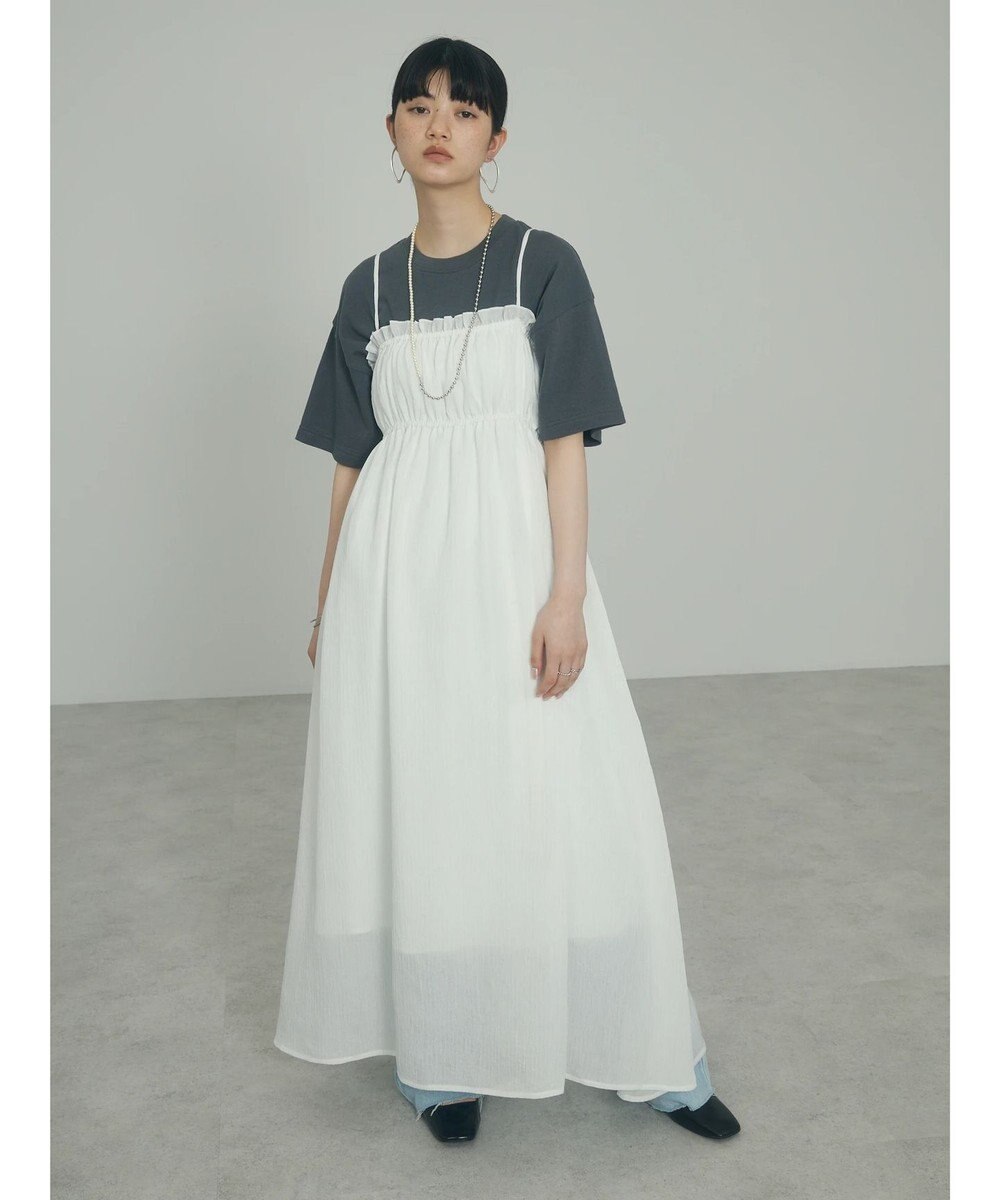 Green Parks ａ．バックオープンキャミワンピース 