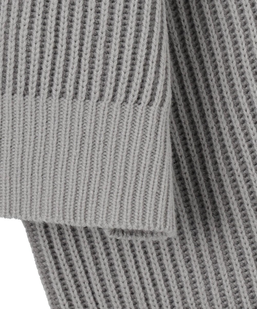 WEGO ダブルジップショートニットブルゾン 