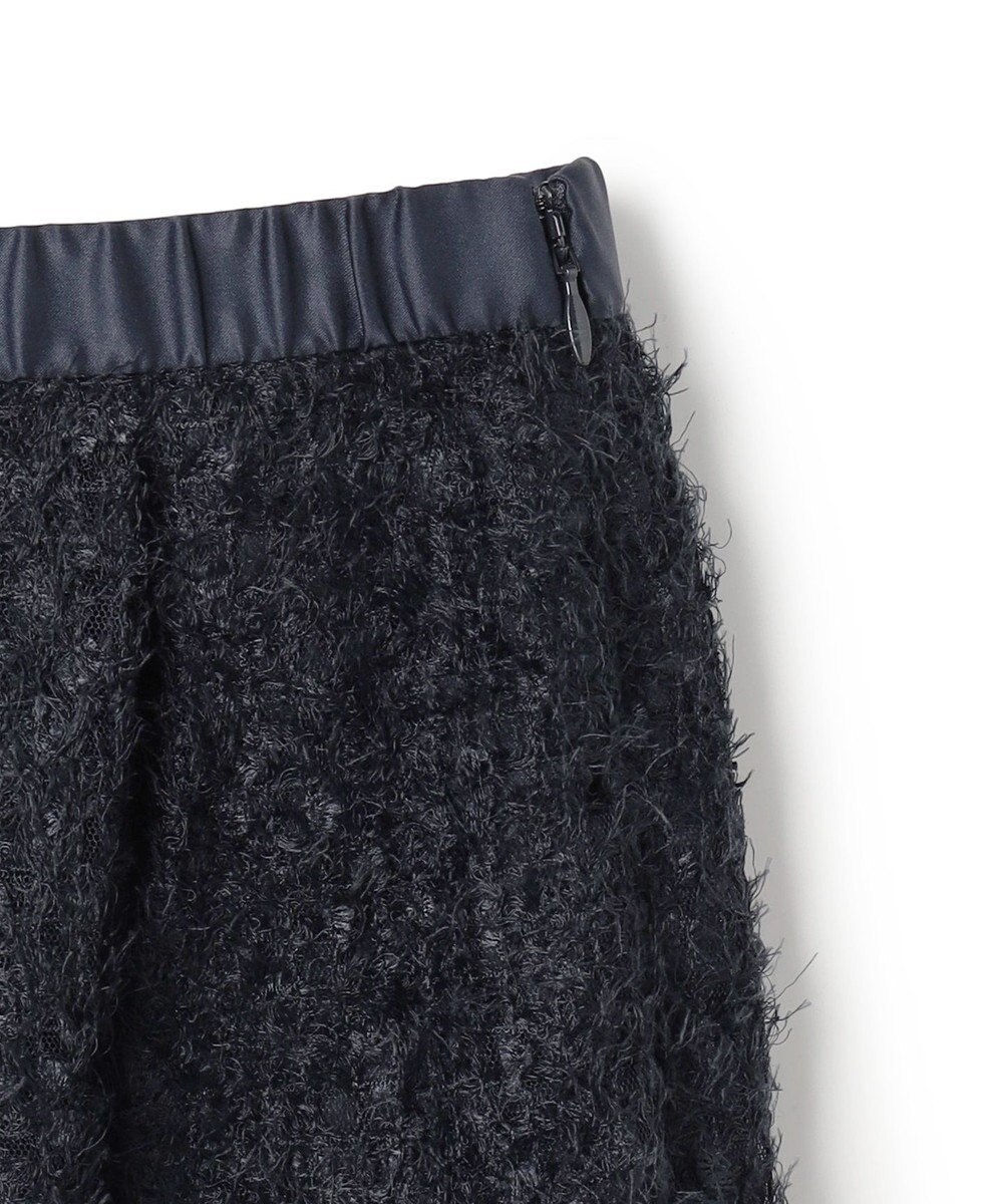 UNFILO L エアリーヤーン Iラインスカート 