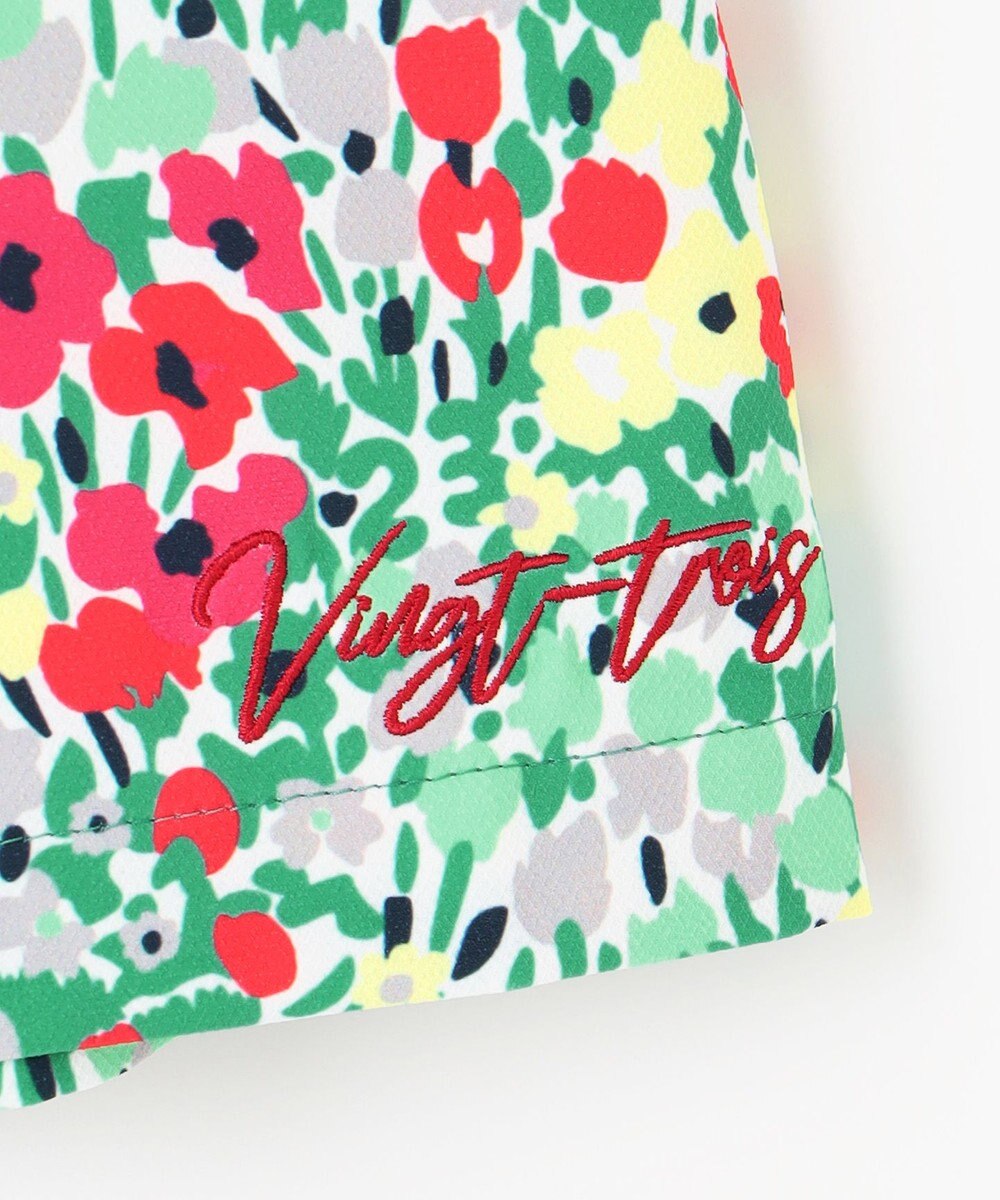 23区GOLF 【WOMEN】フラワーショートパンツ 