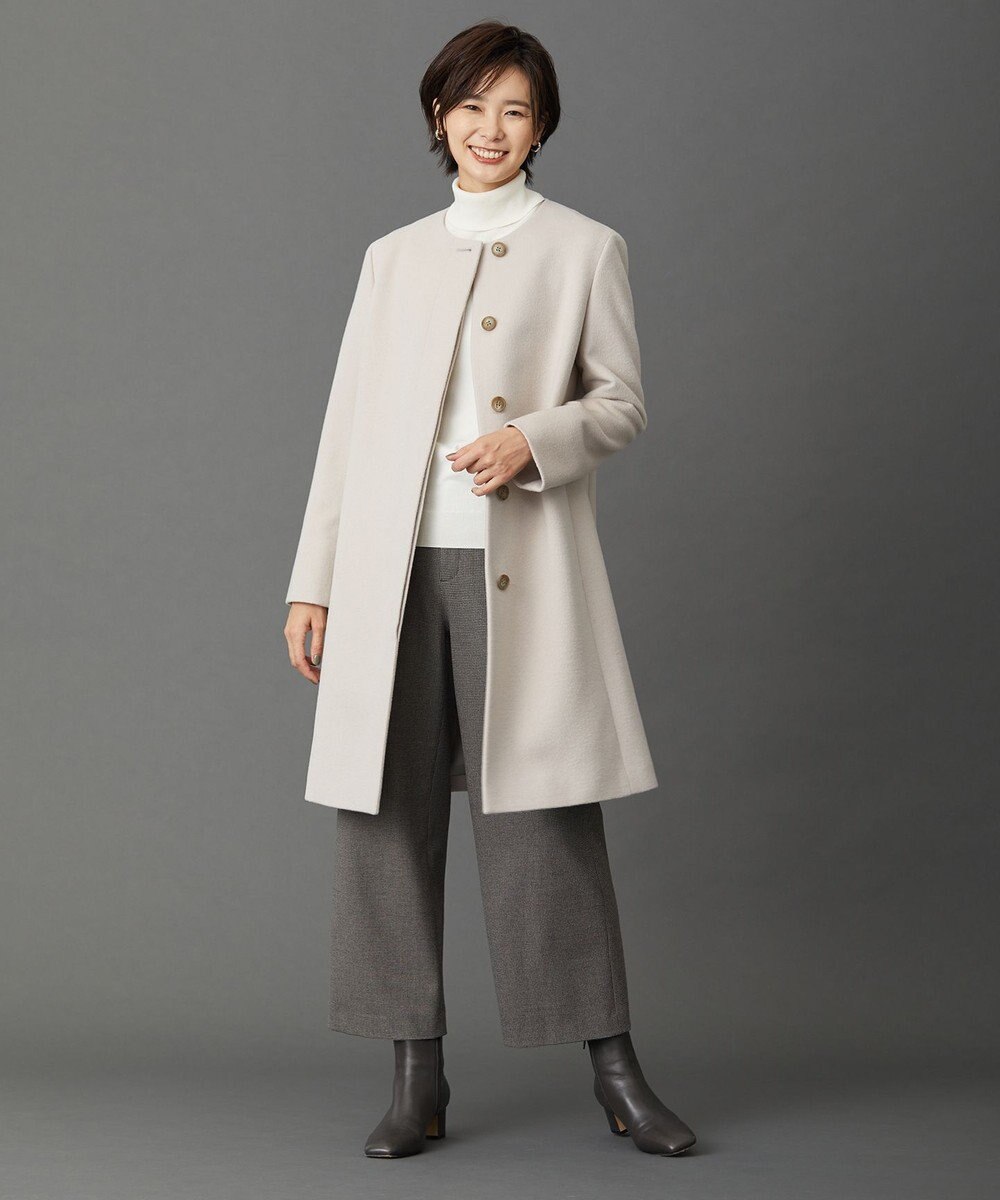 J.PRESS LADIES L 【洗える】PRINCE タートルネック ニット 