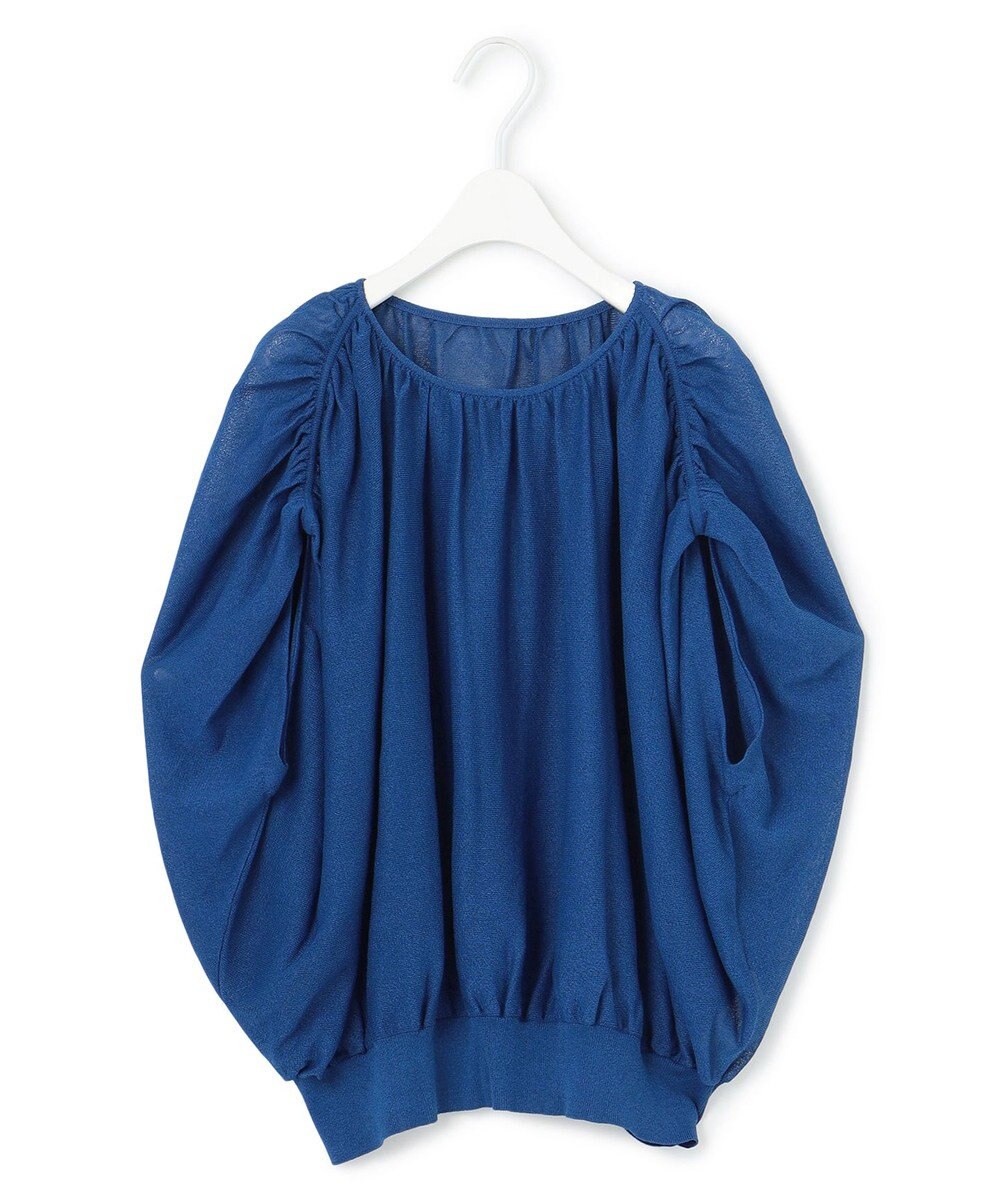 ICB L 【洗える】アセテートペーパーハイゲージ プルオーバーニット 