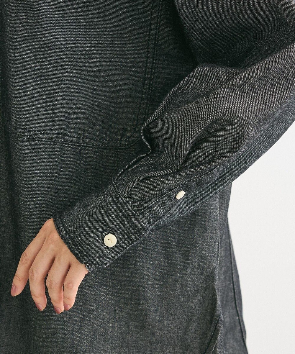 Green Parks デニムＢＩＧシャツ 