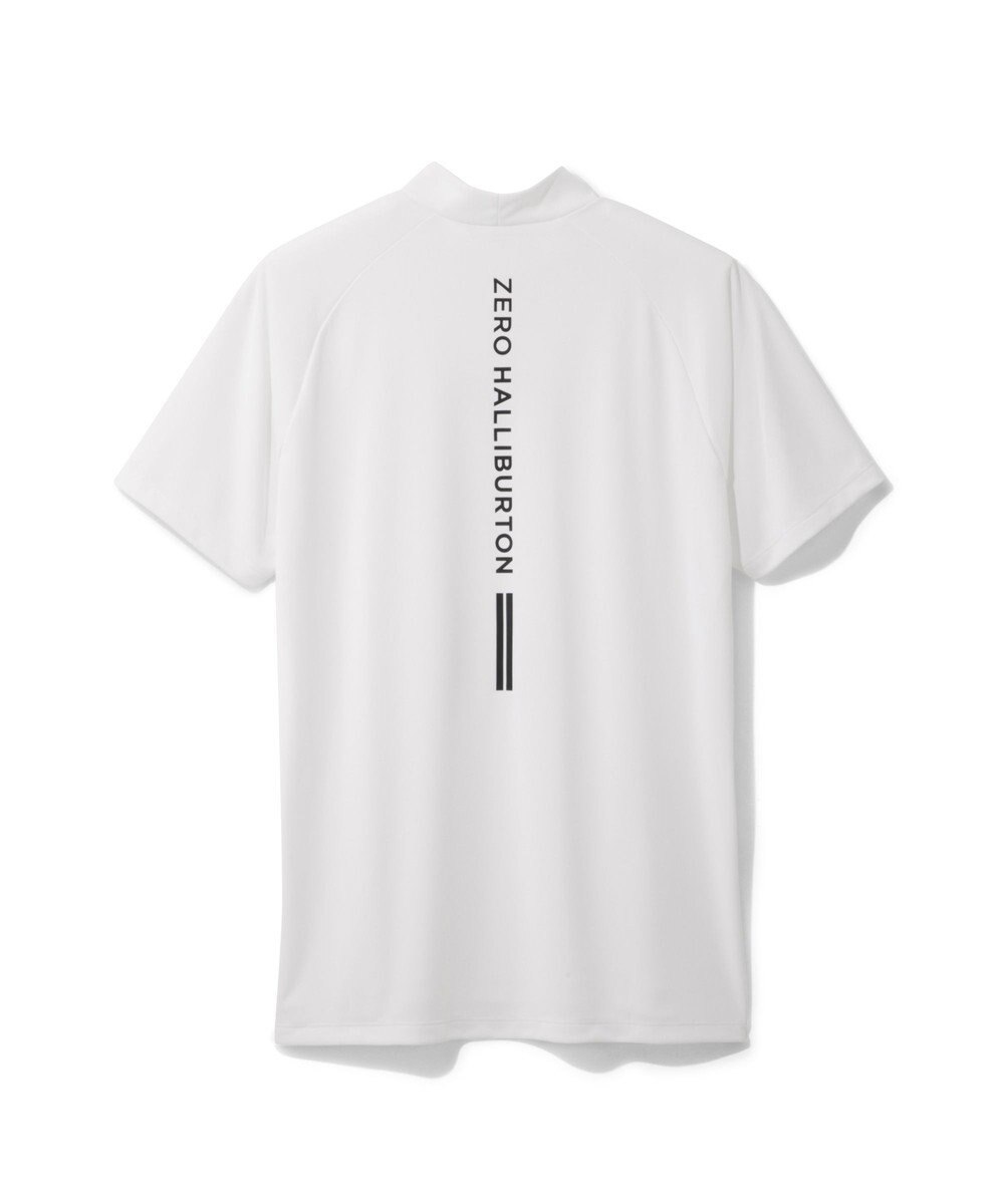 ZERO HALLIBURTON 【防透け】 モックネック Tシャツ ZHG-A4S4 82814 ゴルフウェア 