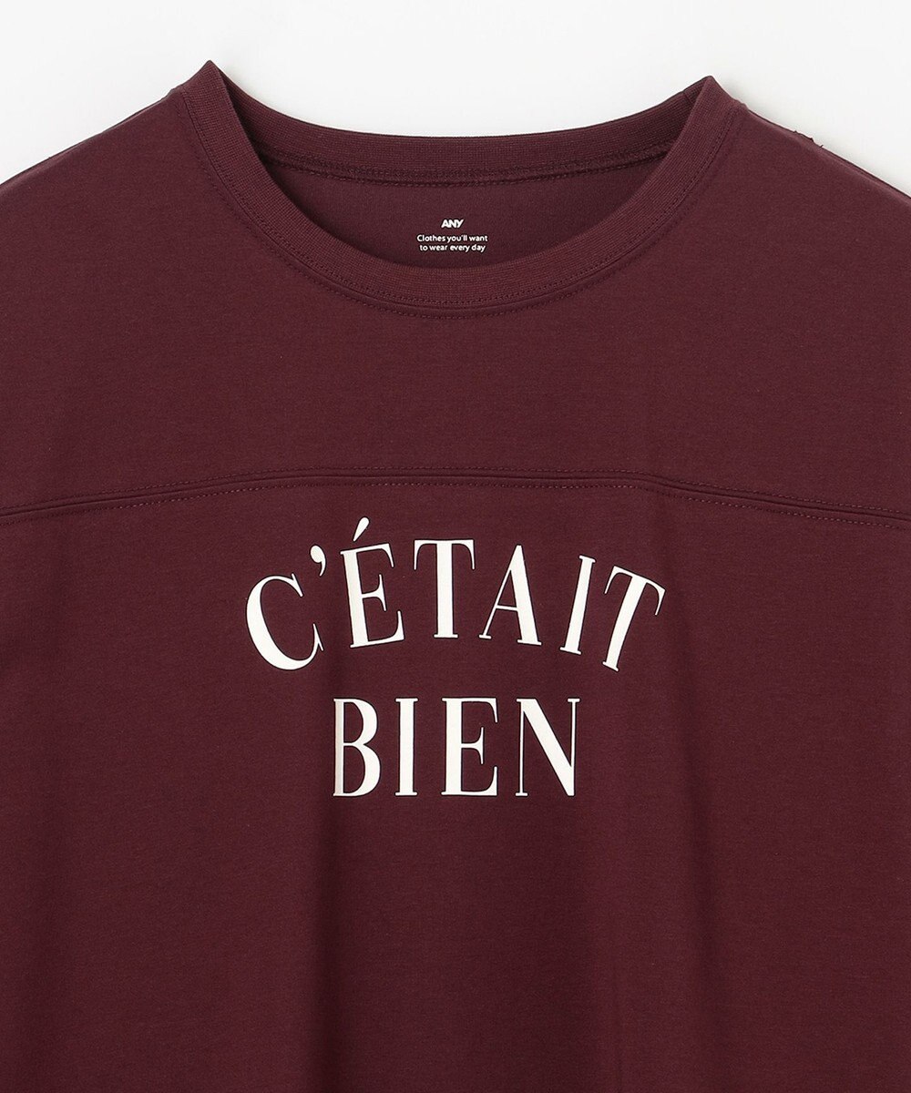 ANY L フットボールロングスリーブＴシャツ 