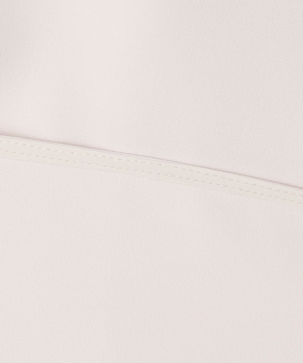 UNFILO ドレープサテンブラウス 