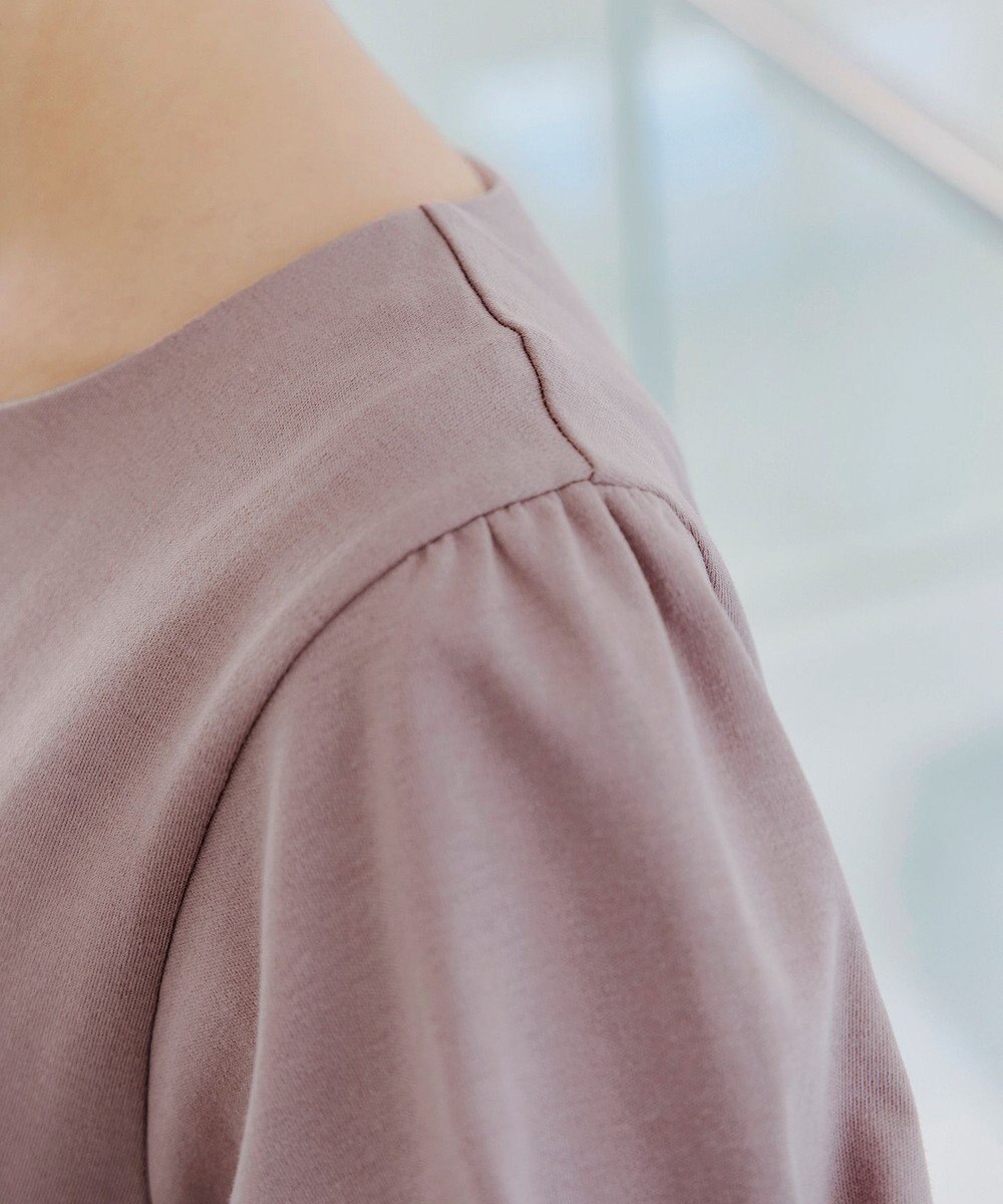 Tiaclasse 【UVケア・接触冷感】“あまラク” ハートネックカットソートップス 