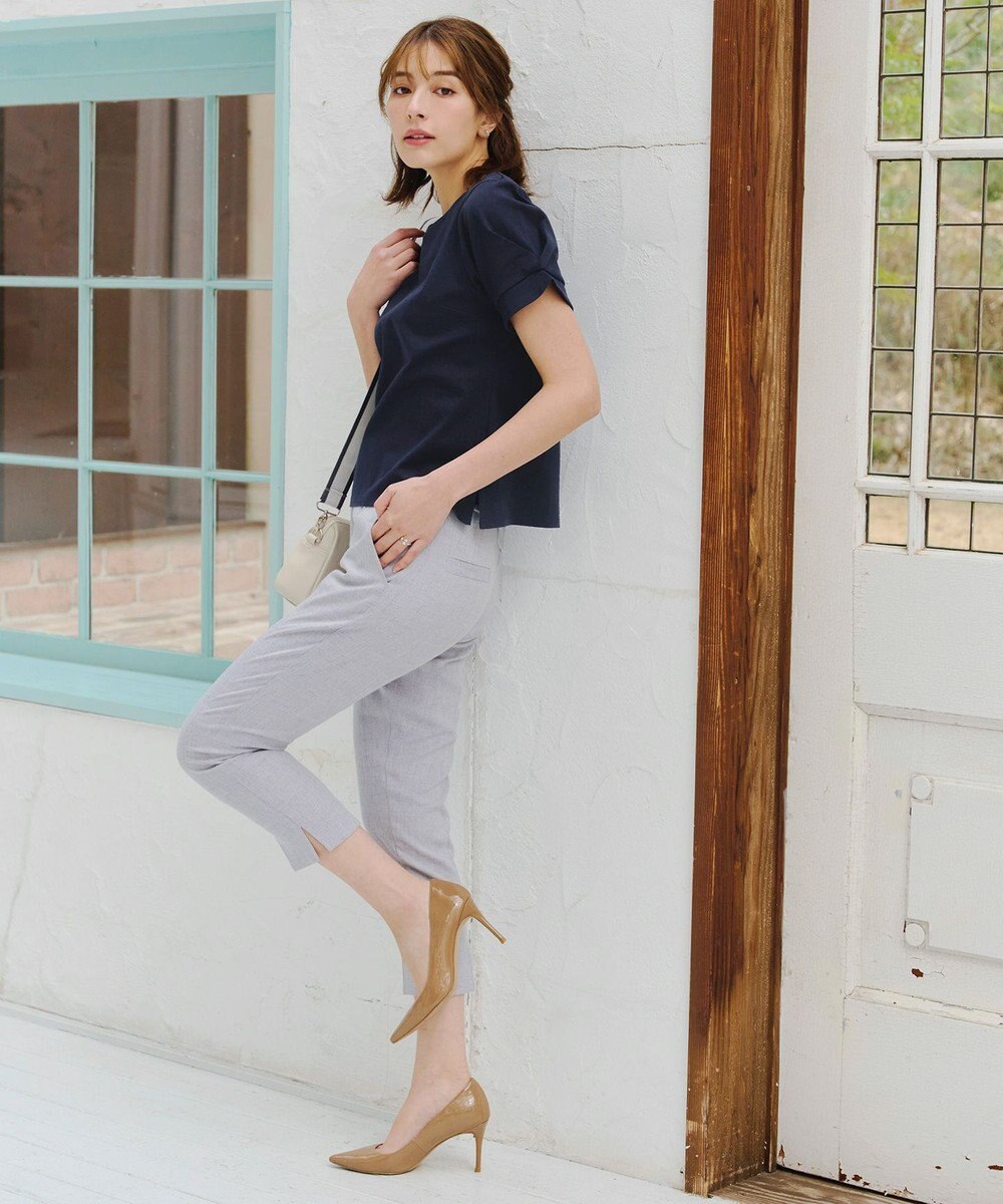 Tiaclasse 【UVケア・接触冷感】“あまラク” ハートネックカットソートップス 