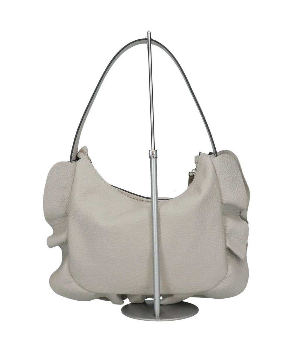 INTER-CHAUSSURES 【RIPANI】サイドフリルホーボーバッグ・ミディ 