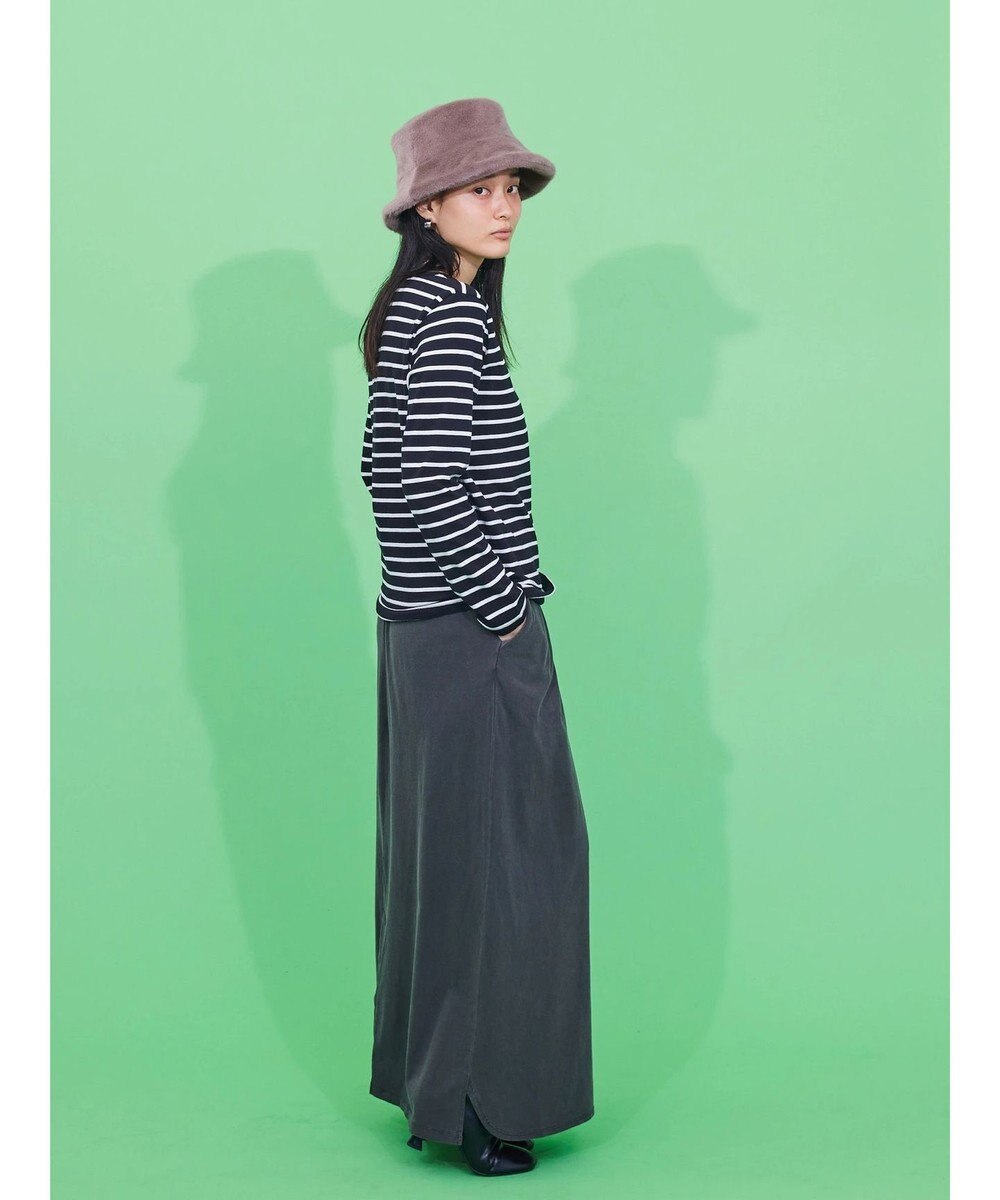 AMERICAN HOLIC ピグメント加工タイトカットスカート 