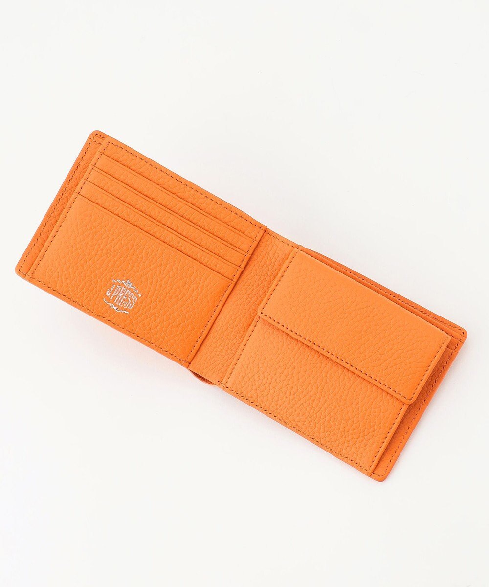 J.PRESS MEN 【MORPHO×J.PRESS】バックブル 二つ折り財布(小銭入れ付き札入) 