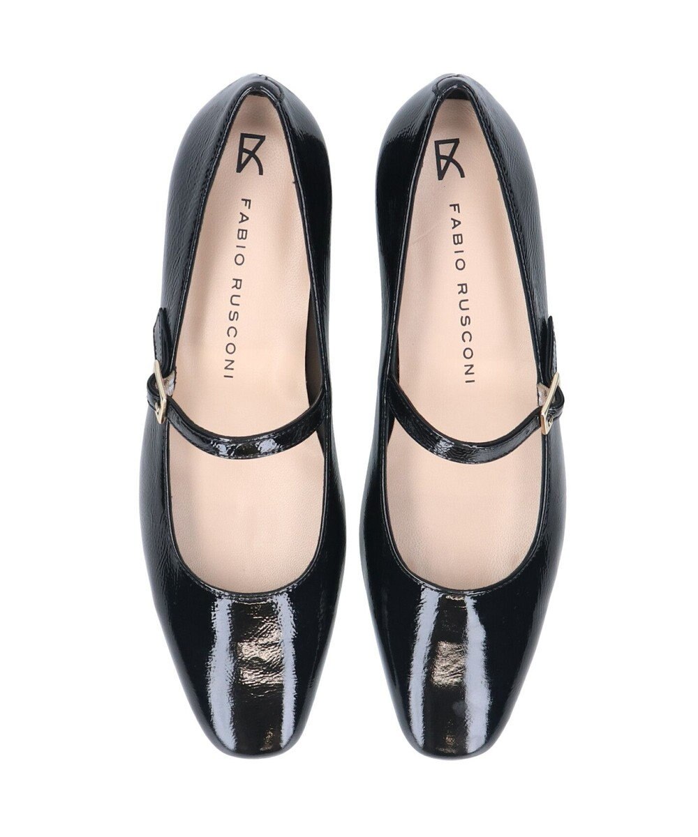 INTER-CHAUSSURES 【FABIO RUSCONI】スクエアトウワンストラップパンプス 