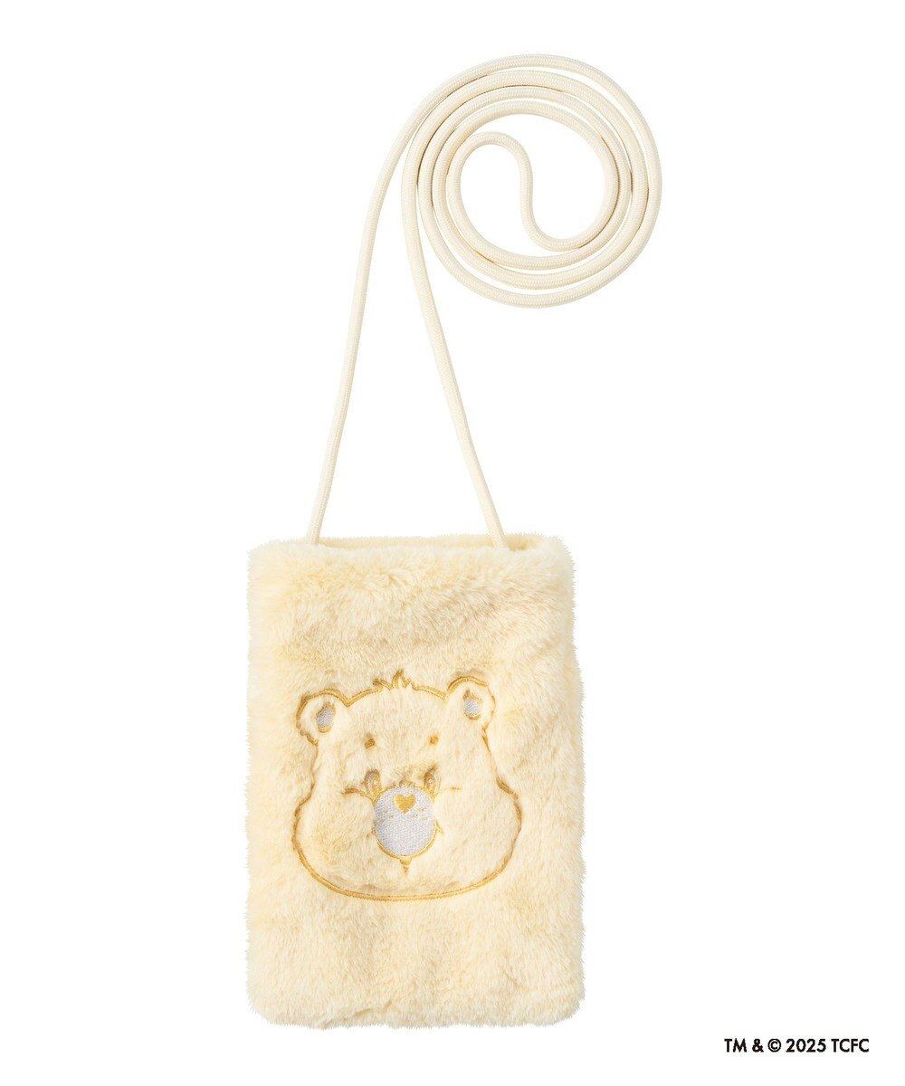 MOONBAT Care Bears(ケアベア) フェイクファーサコッシュ 手洗い可能 バッグ 