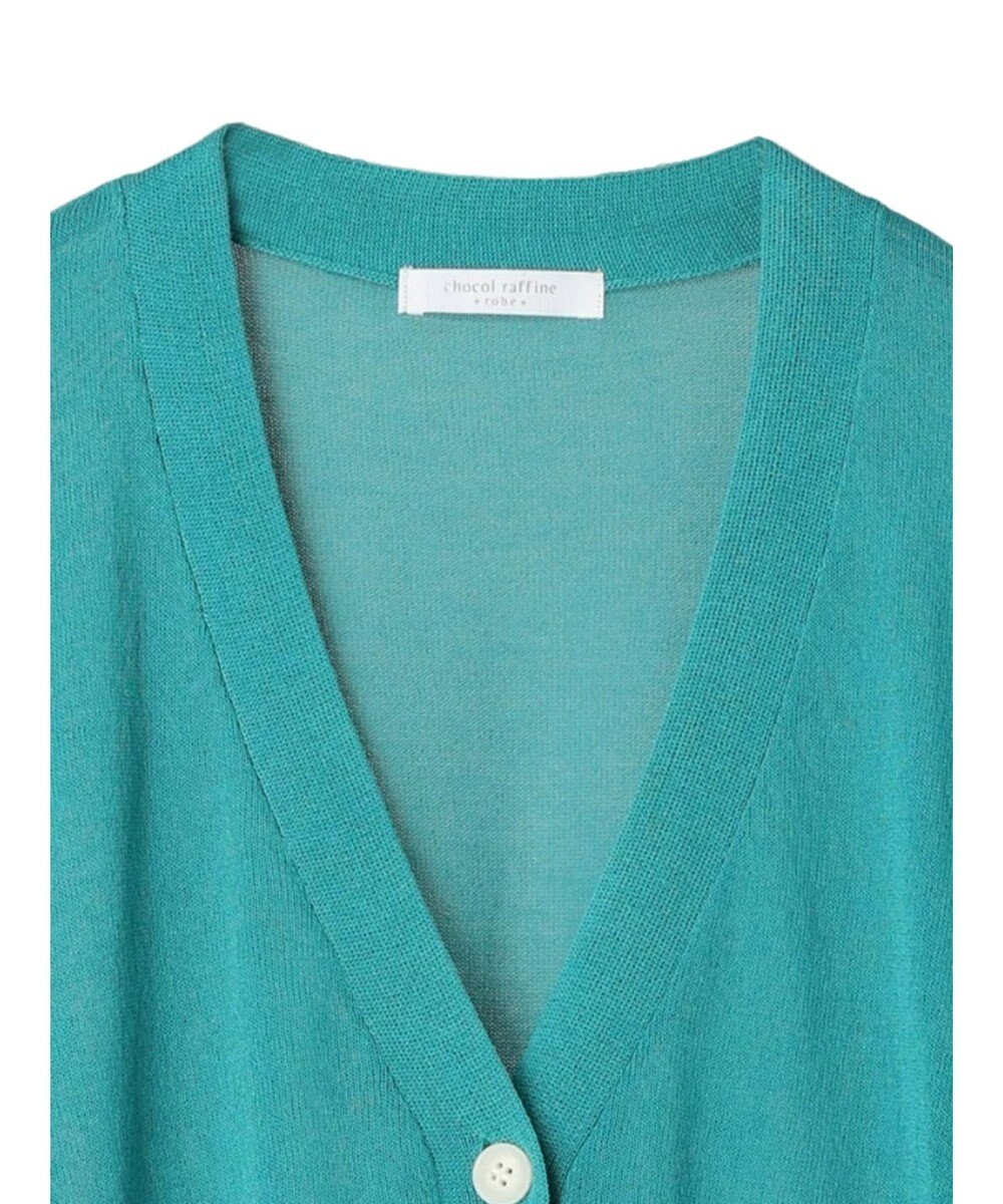 Green Parks 接触冷感Ｖネックカーデ 