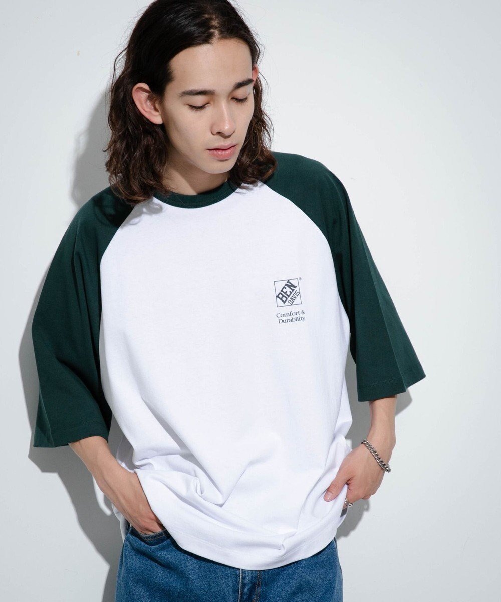 WEGO 【ユニセックス着用ITEM】別注ベンデイビスラグランT 