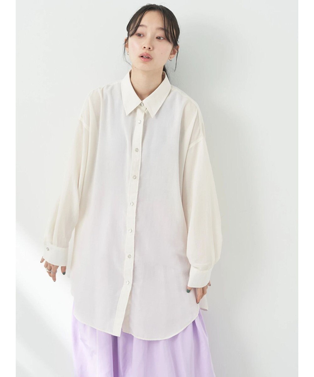 earth music&ecology ウ゛ィンテージボタンシャツ 