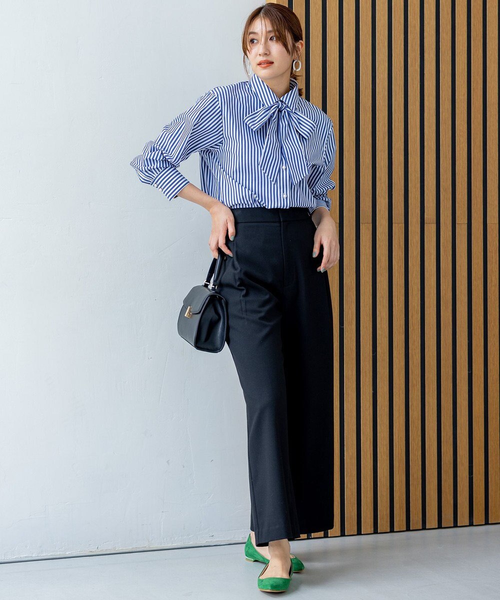 組曲 S 【ボウタイ付き】メッセージシャーティング シャツ 