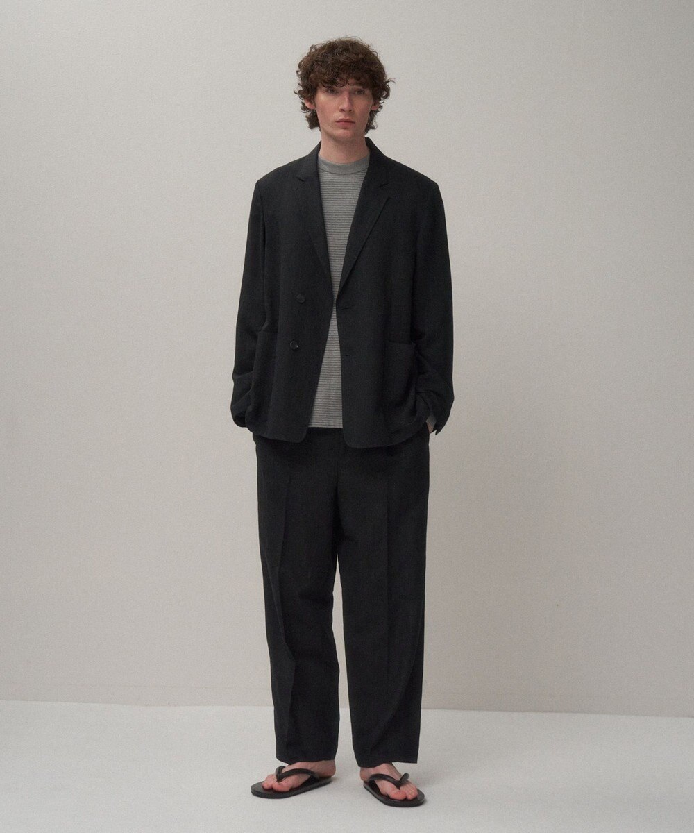 ATON TWIST WOOL LINEN | セミダブルジャケット - UNISEX 