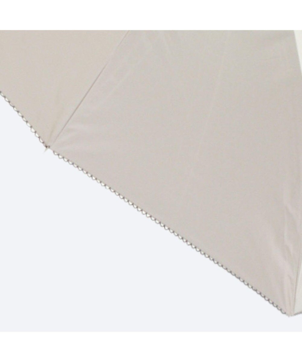 MOONBAT 晴雨兼用日傘 長傘 無地×シングルピコ刺繍／遮光 遮熱 UV 