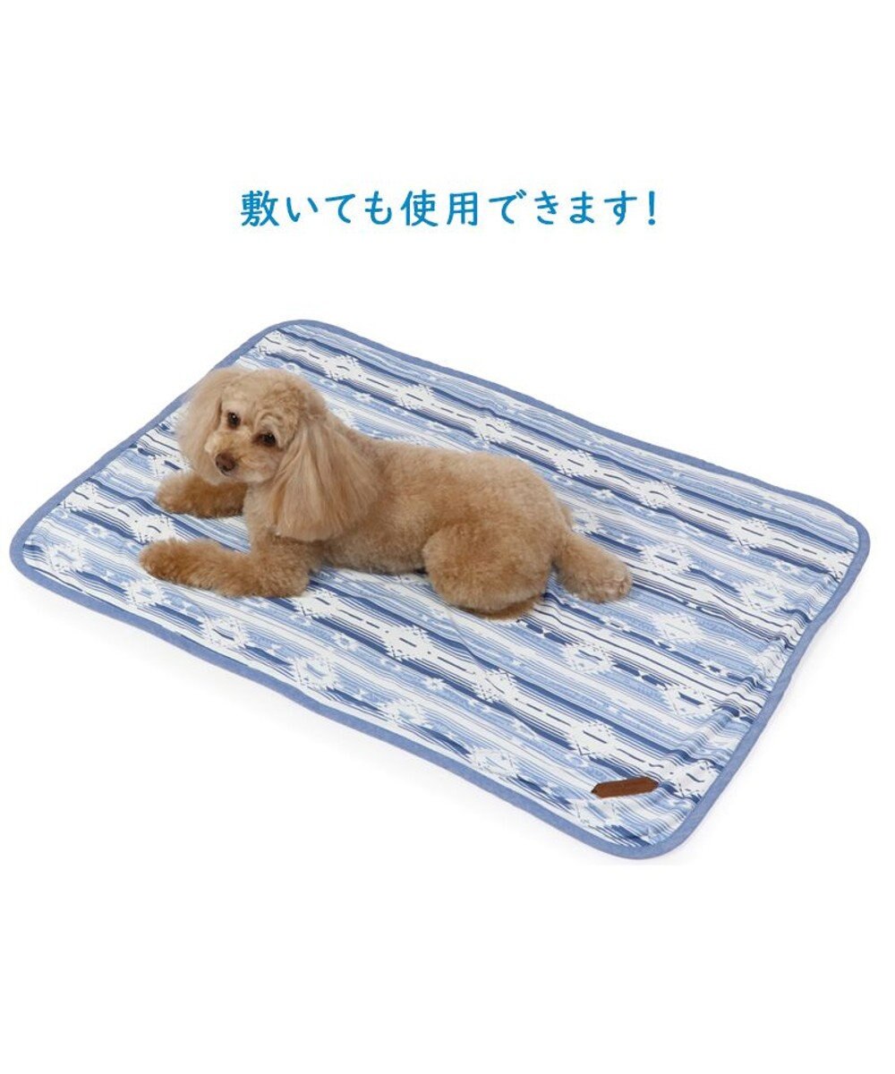 PET PARADISE ペットパラダイス クールブランケット 単品 (90×60cm)  《 苺柄 / ネイティブ柄 》 