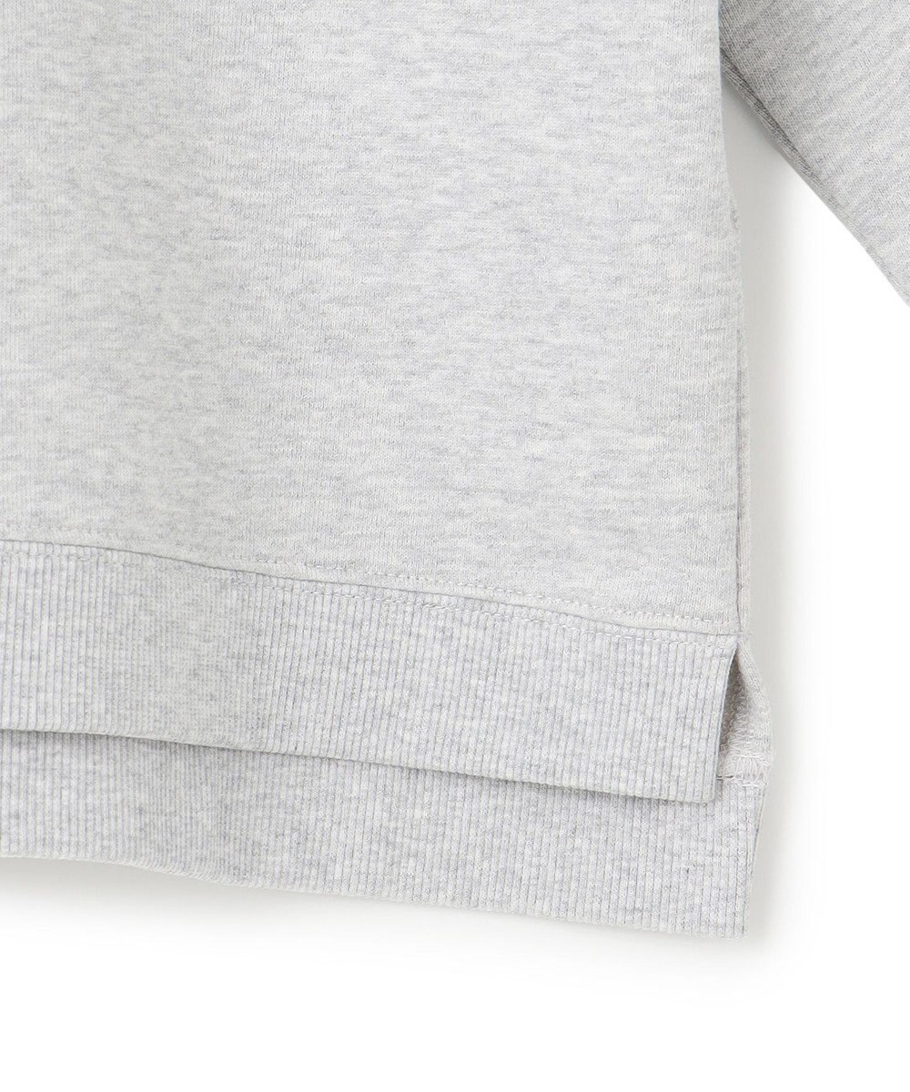 23区 S 【洗える】クリアコットンテリー ストライプフリル スウェット 