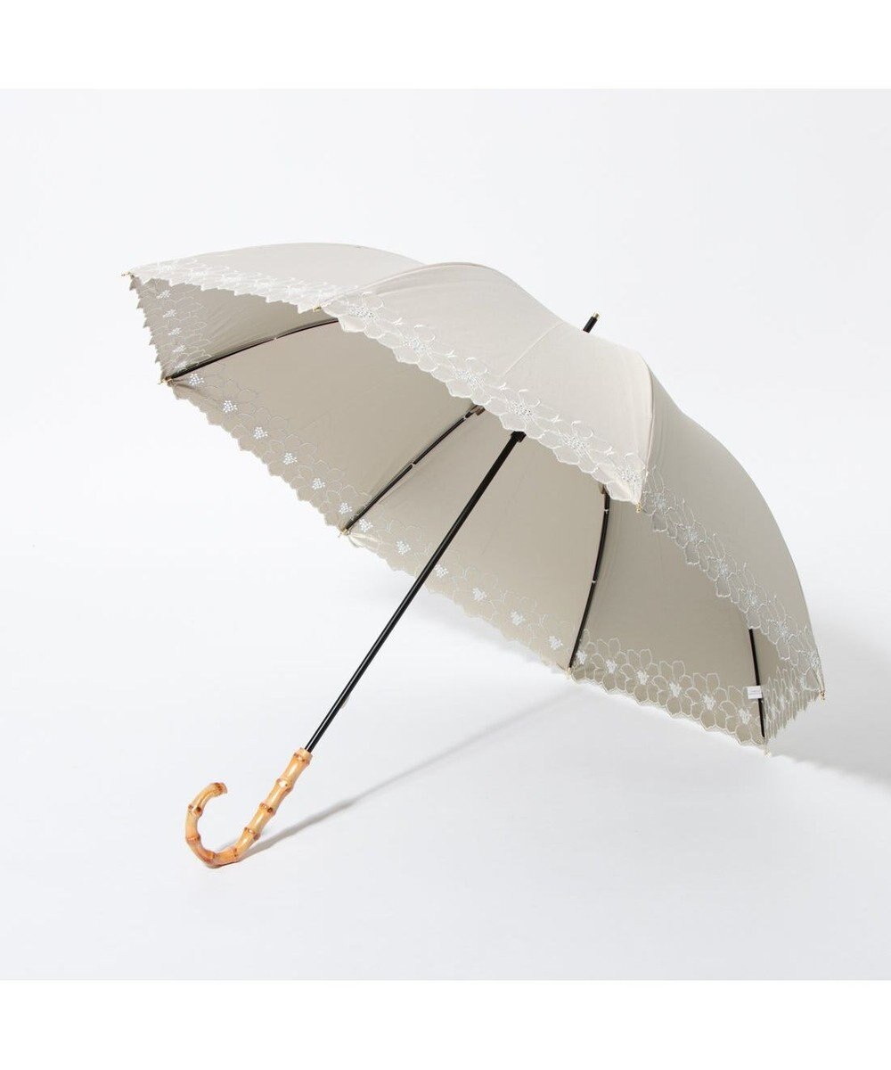 UNBILLION cache nez / グレースフラワー刺繍ショートパラソル 