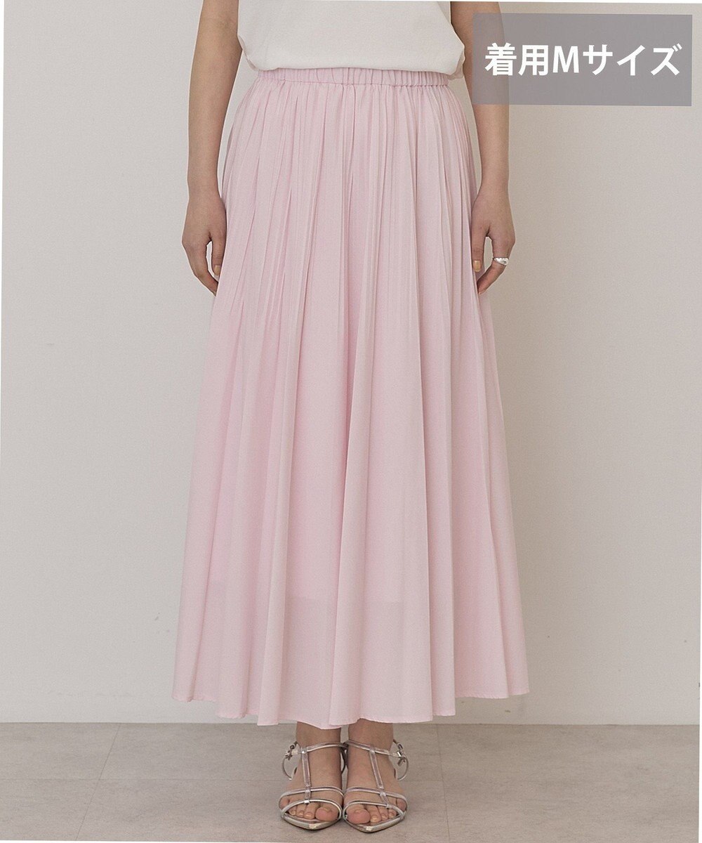 AMERICAN HOLIC 【選べる丈】シアープリーツスカート 