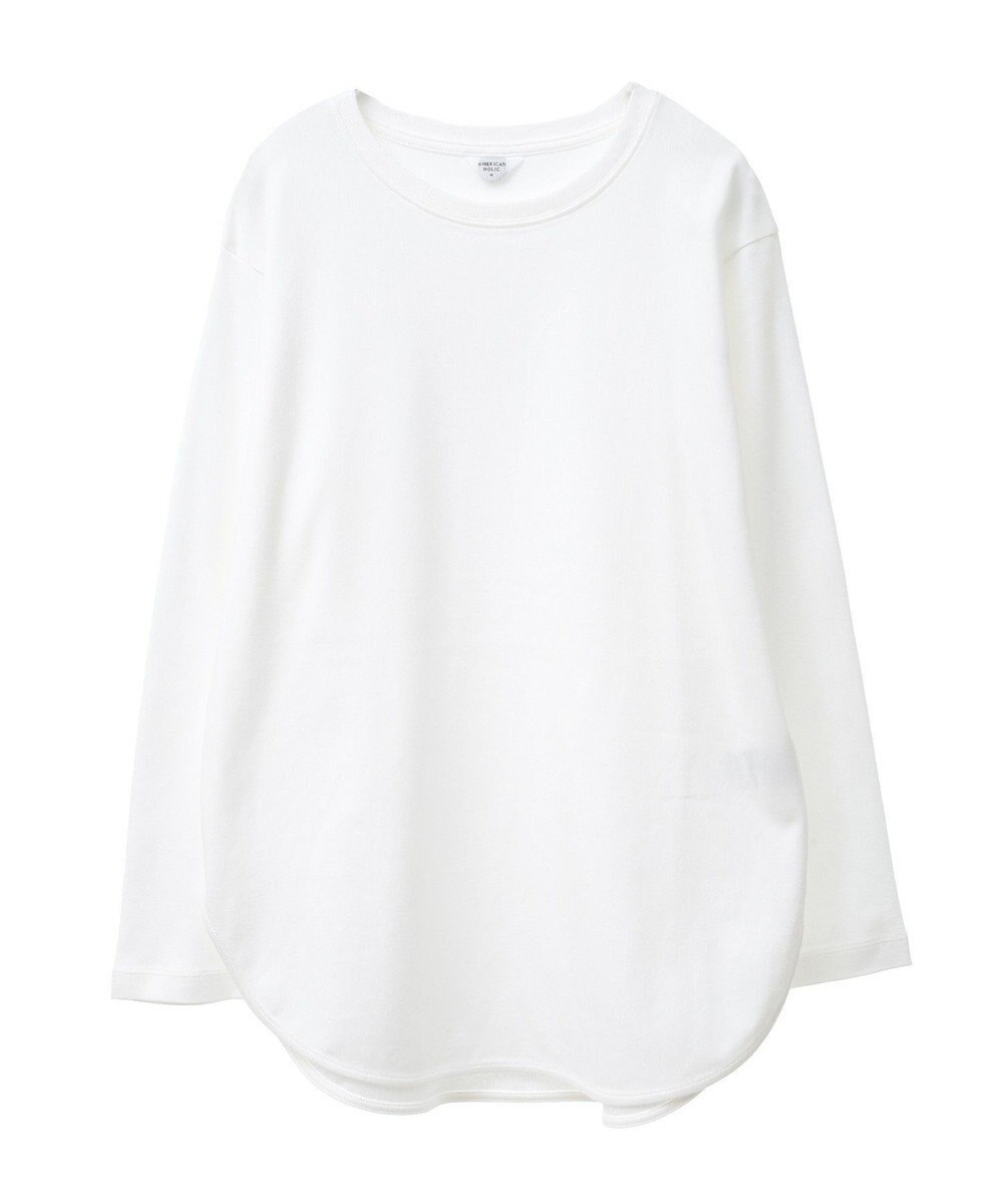 AMERICAN HOLIC ラウンドカットプルオーバー 