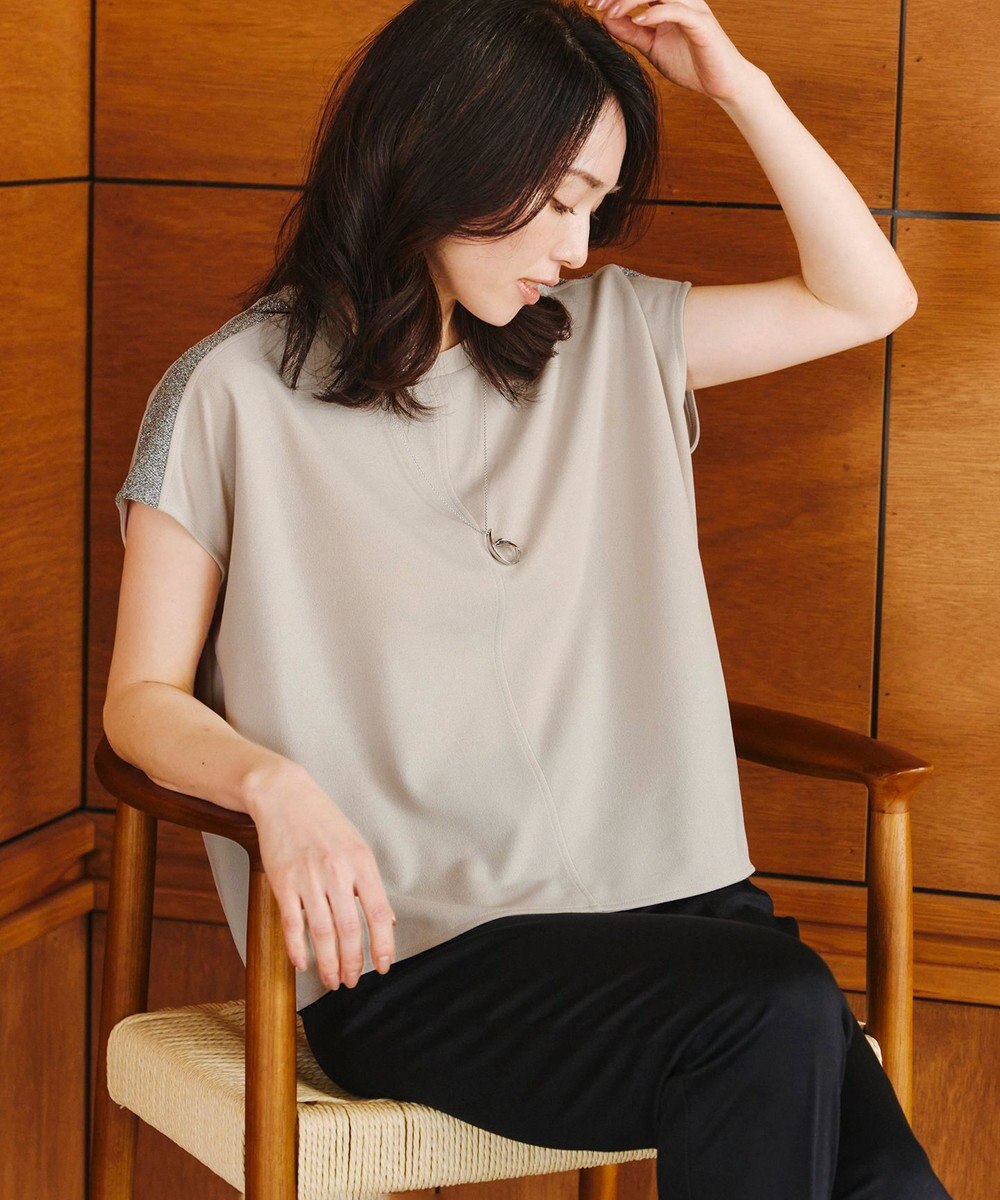 Tiaclasse メタルリボンロールネックレス 