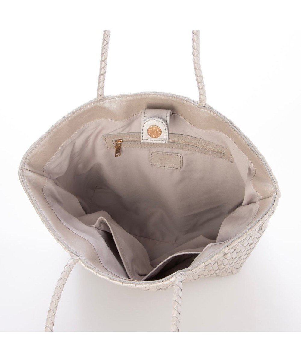 UNBILLION ペルケ perche / 牛革メッシュ編みトートL 