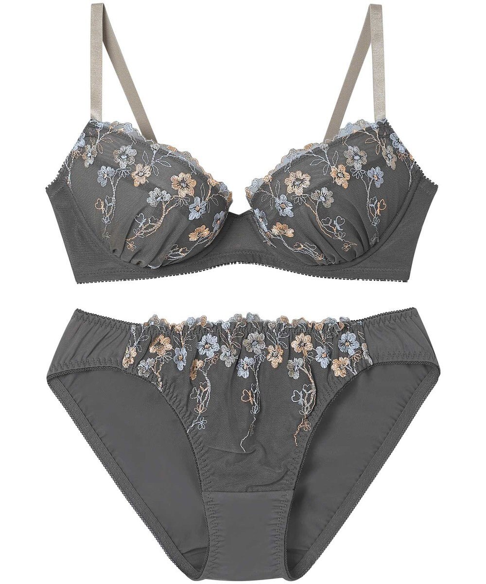 AMPHI ブラジャー ショーツセット 自然なまる胸メイク 【ブラ＆ショーツセット】 上下セット ブラ BCC232 アンフィ／ワコール 