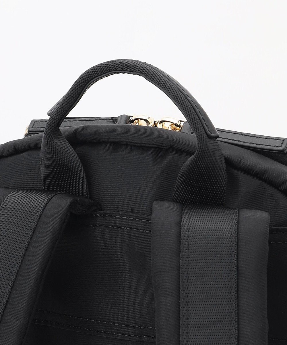 ICB 【A4サイズ収納可・容量約14L】8ポケットメタルファスナー ナイロンリュック 