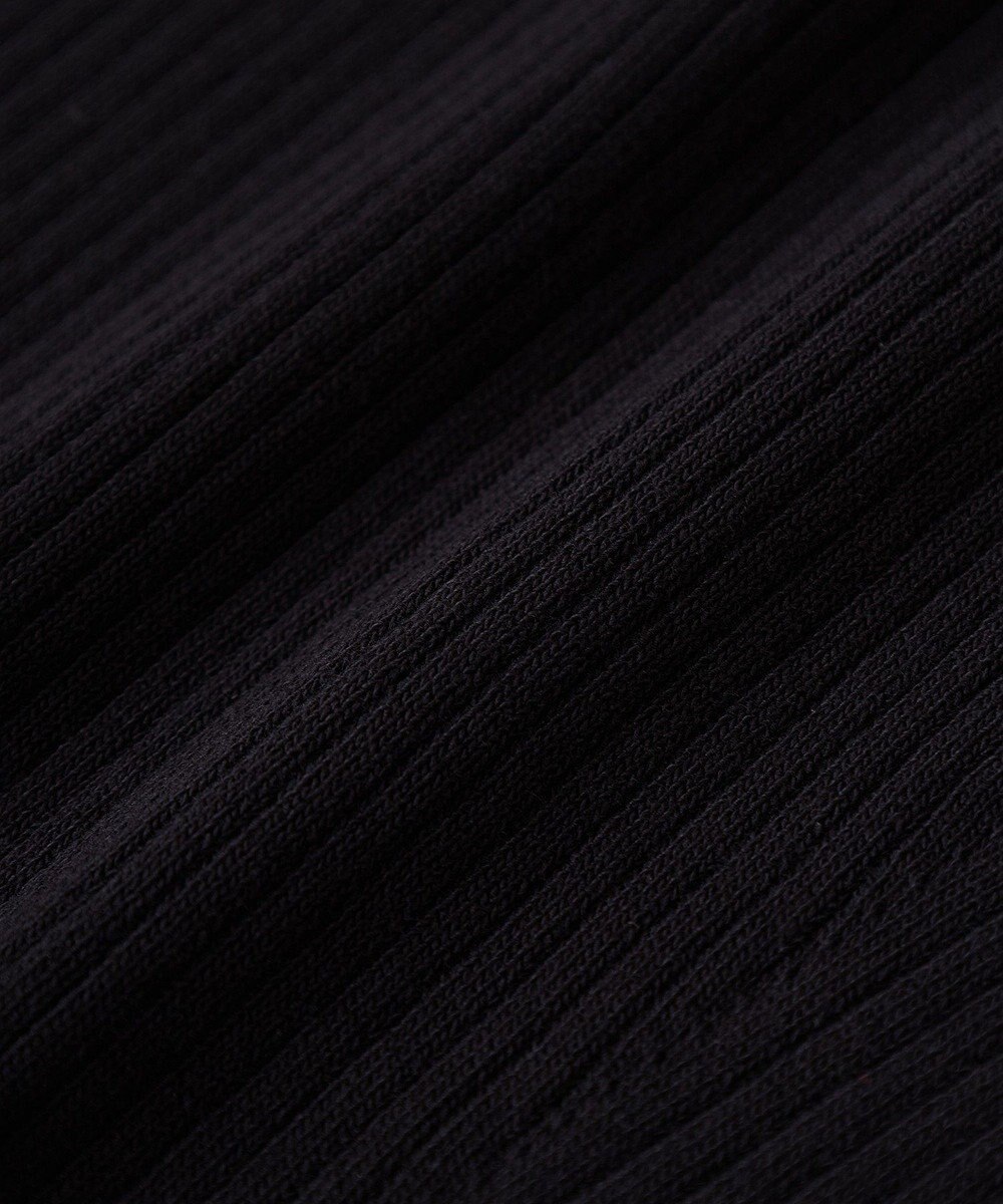 earth music&ecology ランダムリブノースリーブニット 