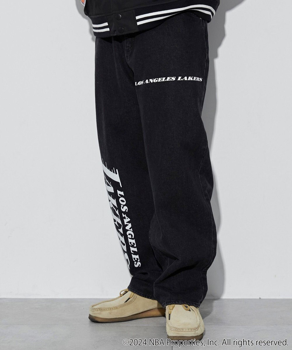 WEGO 【ユニセックス着用ITEM】別注NBAデニムパンツ 