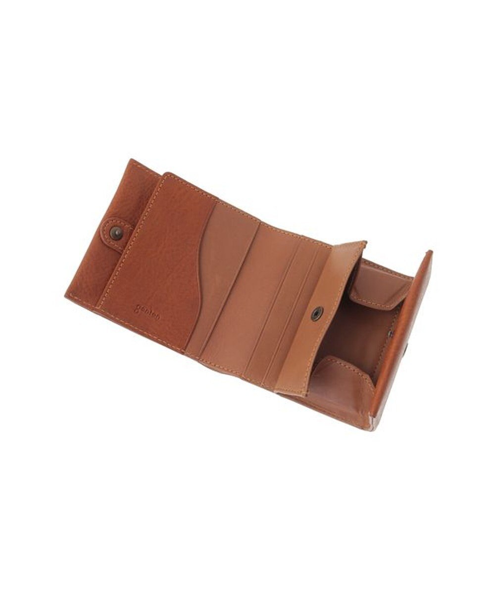 genten ミネルヴァ2 内ボックス型二つ折り財布 